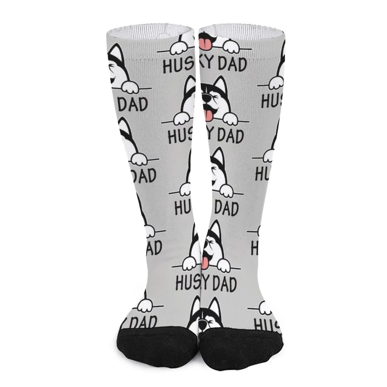 

Siberian Husky Dad Socks men gifts cycling socks sports stockings man