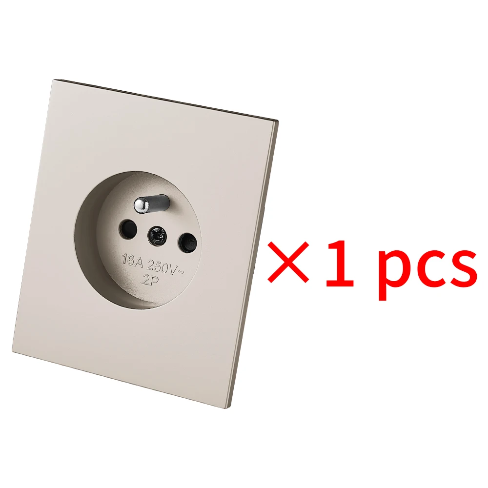 Warme stopcontact Ingebed geïntegreerd paneel Stopcontacten Knop Lichtschakelaar Huidgevoel Verf DIY-combinatie Ingebouwde verf Thuis