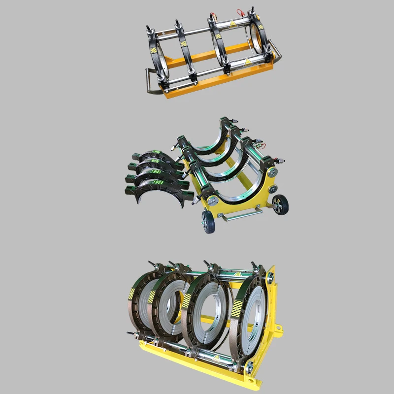 

220V Hot Melt Butt Welder for 90-250mm PE Gas Pipeline, Special Hydraulic Semi-Automatic Digital Display & Timing Control