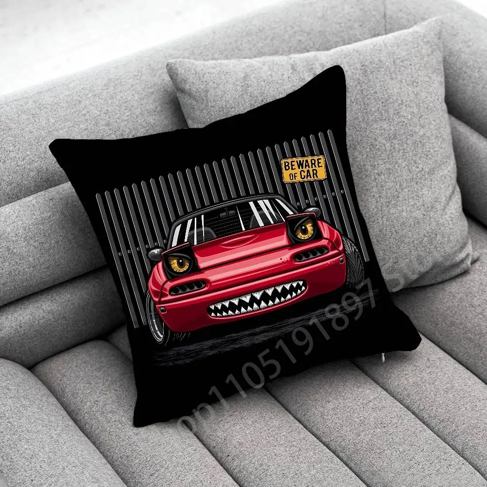 M-Mazda M-MX5 автомобильная наволочка для 45x45 см 40x40 см 55x55 см 50x50 см 30x30 см квадратная автомобильная наволочка в виде ракушки