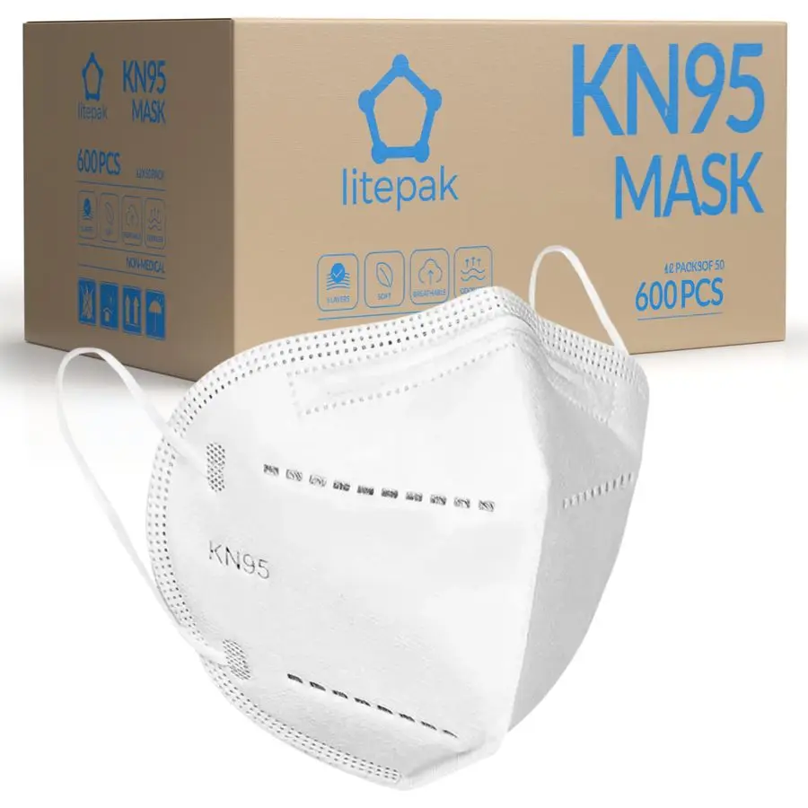 

Face Masks, Premium 5Layer Disposable Dust Mask Respirator for Adults