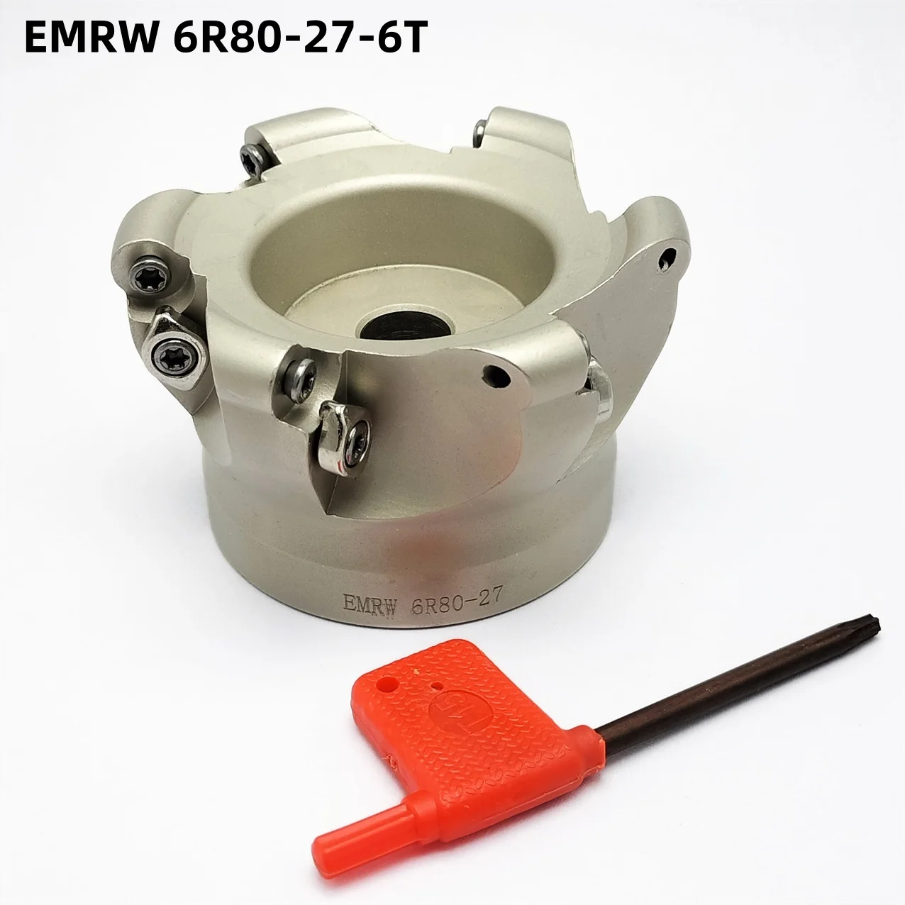 EMRW6R 80-27-6T 63-22-4T 50-22-4T EMRW  6R Round Nose Milling Cutter Head RPMT hard alloy Carbide Inserts machine tool milling