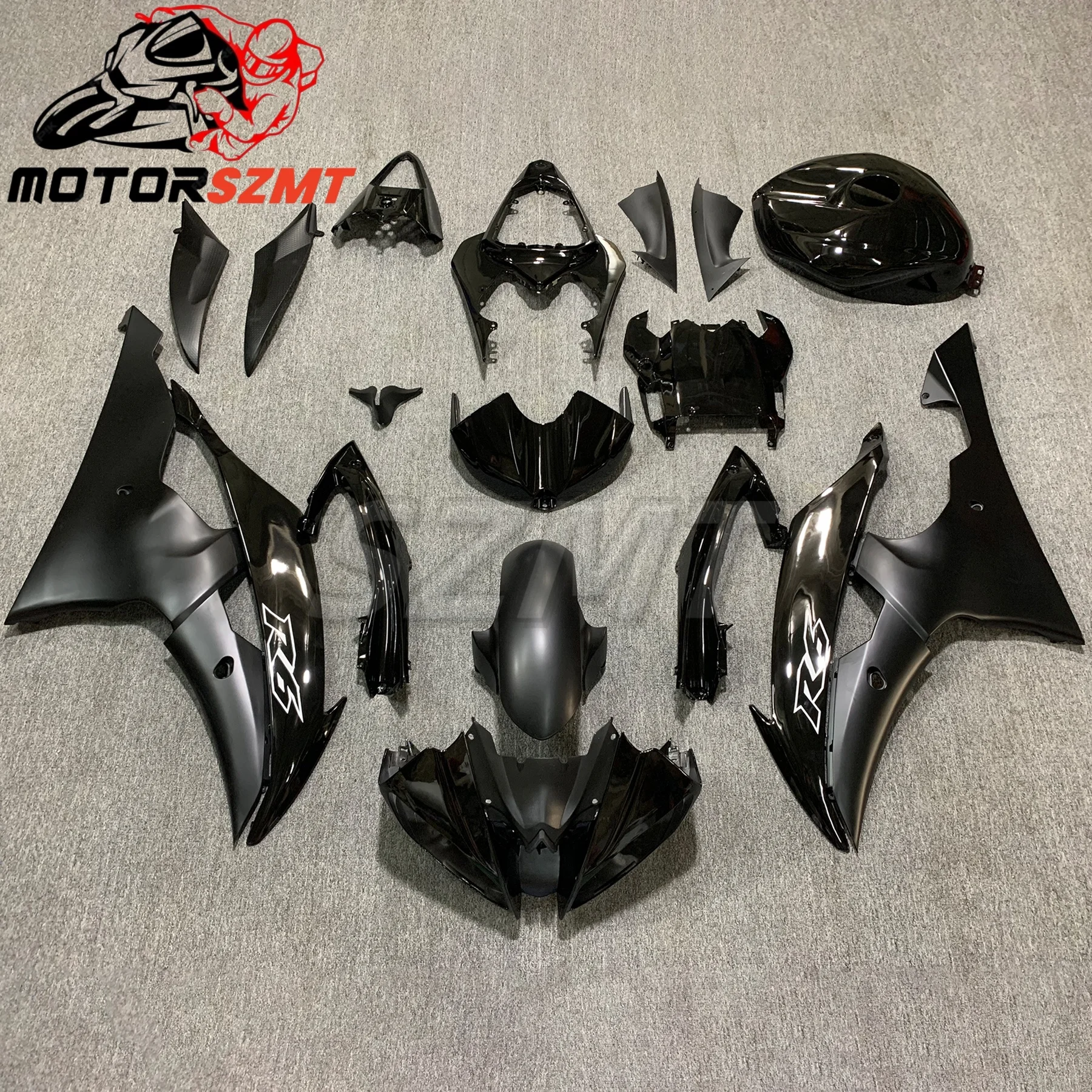 

The motorcycle fairing is suitable for Yamaha R6 shell in 2008 2009 2010 2011 2012 2013 2014 2015 2016