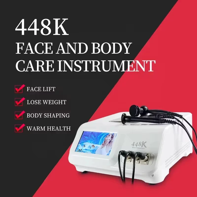 Indibas 448KHz-2-In-1 Monopolar Radiofrequency Machine Reduces Fat Mass And Eliminates Wrinkles Device Body Shape Salon