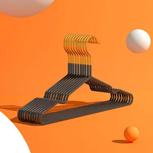 Ağır Hizmet Tipi Metal Elbise Askısı, elbise Askıları, Gömlek, paslanmaz Çelik, Krom, cilalı, Siyah Metal, Tel Askı, Ev 5 adet 9 krom kaplı çelikten en çok satan raf-10 numara