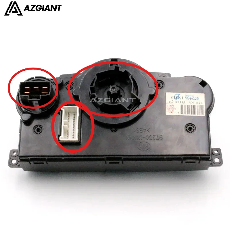 Oryginalny 97250-1X510 97159-1X000 dla Kia Forte 2013-2017 Panel przełącznika klimatyzacji Pokrętło regulacji klimatyzacji