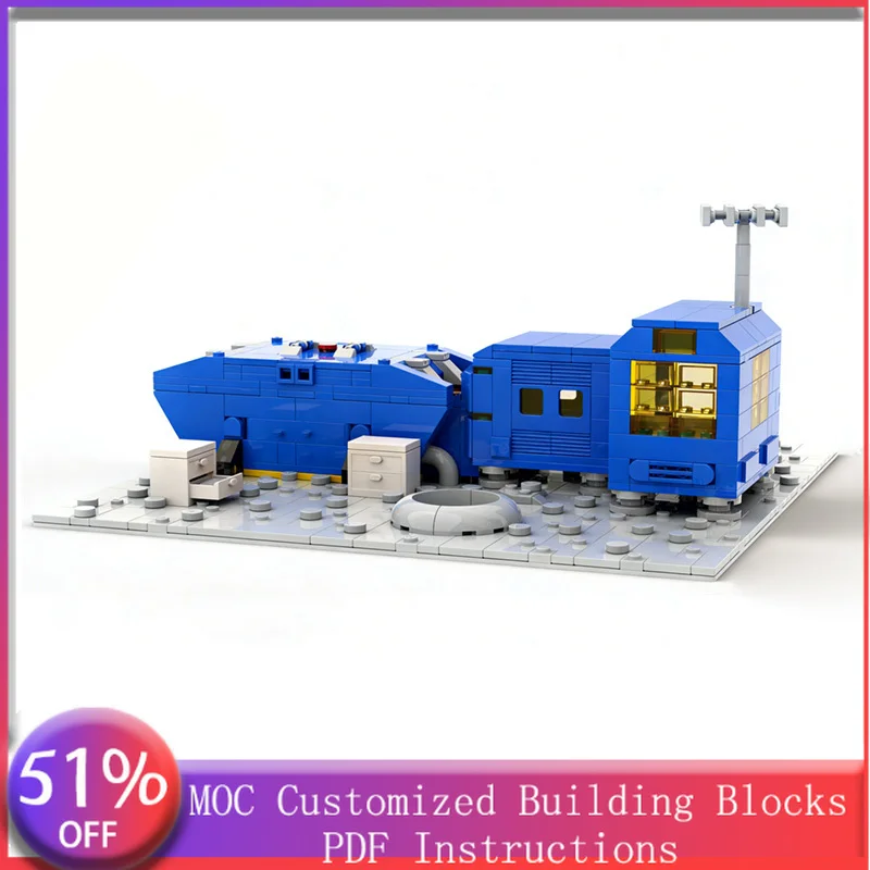 

Набор для сборки «Звездные битвы: Центр переработки» (952 детали), модульный конструктор MOC, креативный дизайн, развивающая игрушка для мальчиков, подарок на праздник