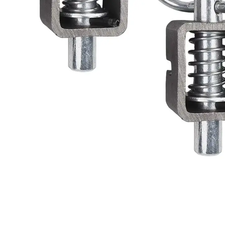 /2Pcs /Heavy /Duty Steel Spring Latch Assembly Weld On Trailer Gate Lock For Dump Ramp Camper Door Secure Pin Closure Hardware