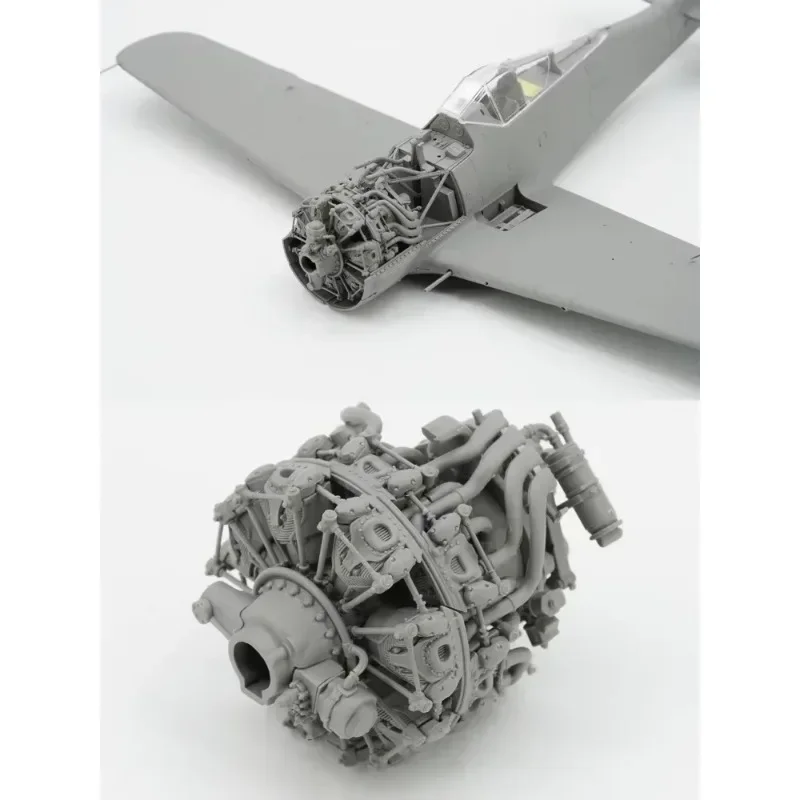 BORDER BF-009 Focke-Wulf FW-190A-8 4 in 1(R2; R6; R7; R8) 1/35 조립된 항공기 모델 키트