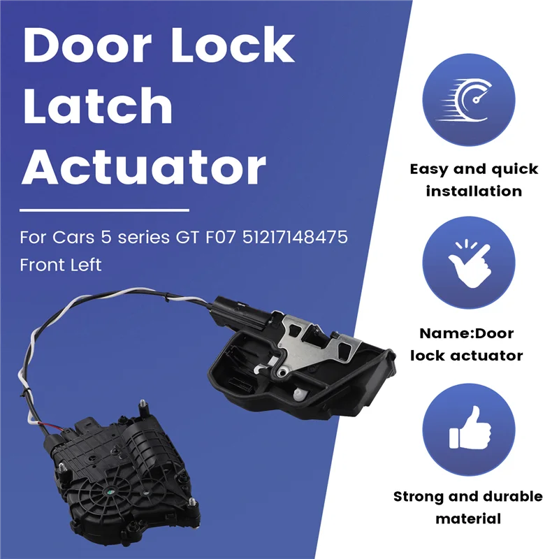 

A82M-Car Door Lock Latch Actuator Soft Close System For BMW 5 Series GT F07