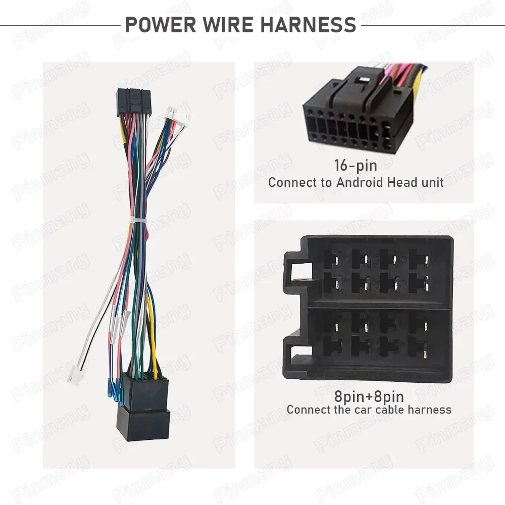 

Автомобильный стерео радиокабель, жгут проводов питания, разъем, головное устройство Android, адаптер CAN-шины для Alfa Romeo 147 937