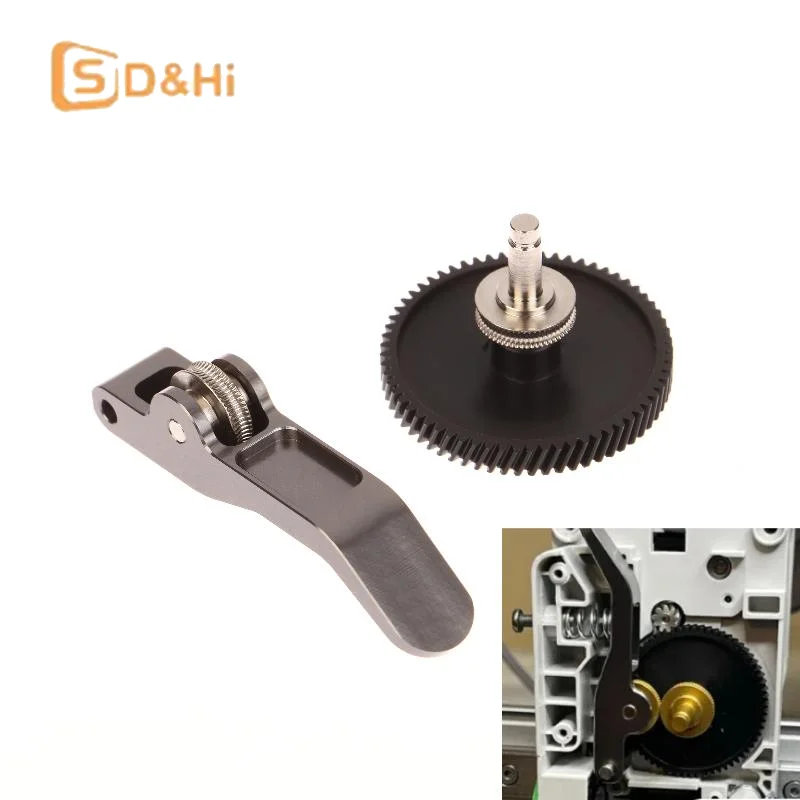 

1 комплект шестерни экструдера в сборе DLC из закаленной стали с наноголокорением для мини-3D-принтера Bambu Lab A1/A1