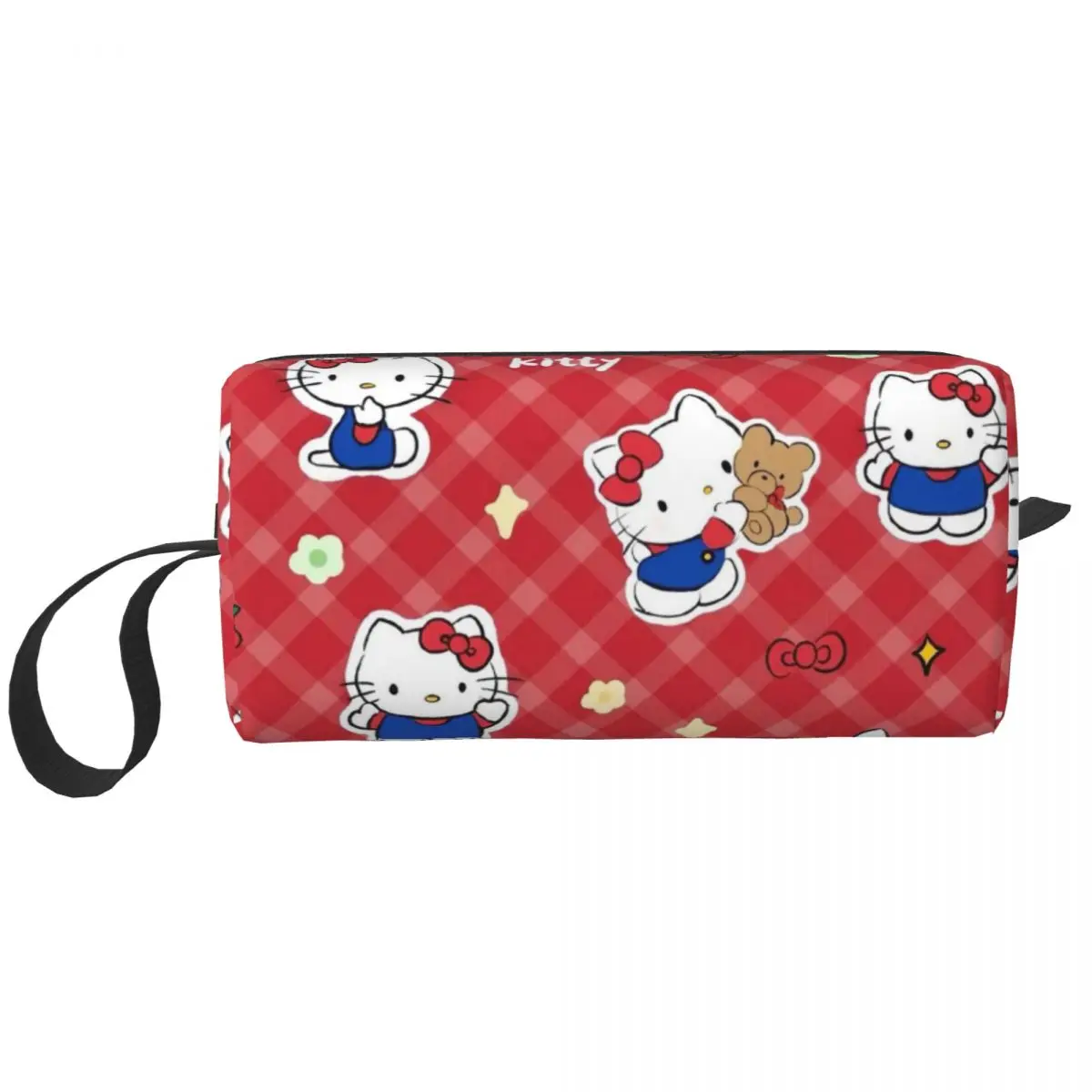 Kawaii Loopy Cartoon Beaver Makeup Bag Pouch Cosmetic Bag Men Women Cute Toiletry Bags Accessories Organizer