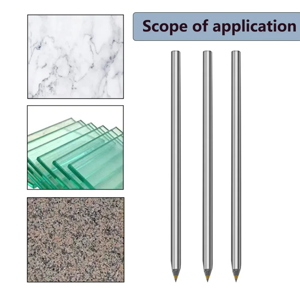 합금 스크라이브 펜, 카바이드 스크라이버 펜, 금속 목재 유리 타일 절단 마커 펜, 금속 작업 목공 수공구, 1/50 개