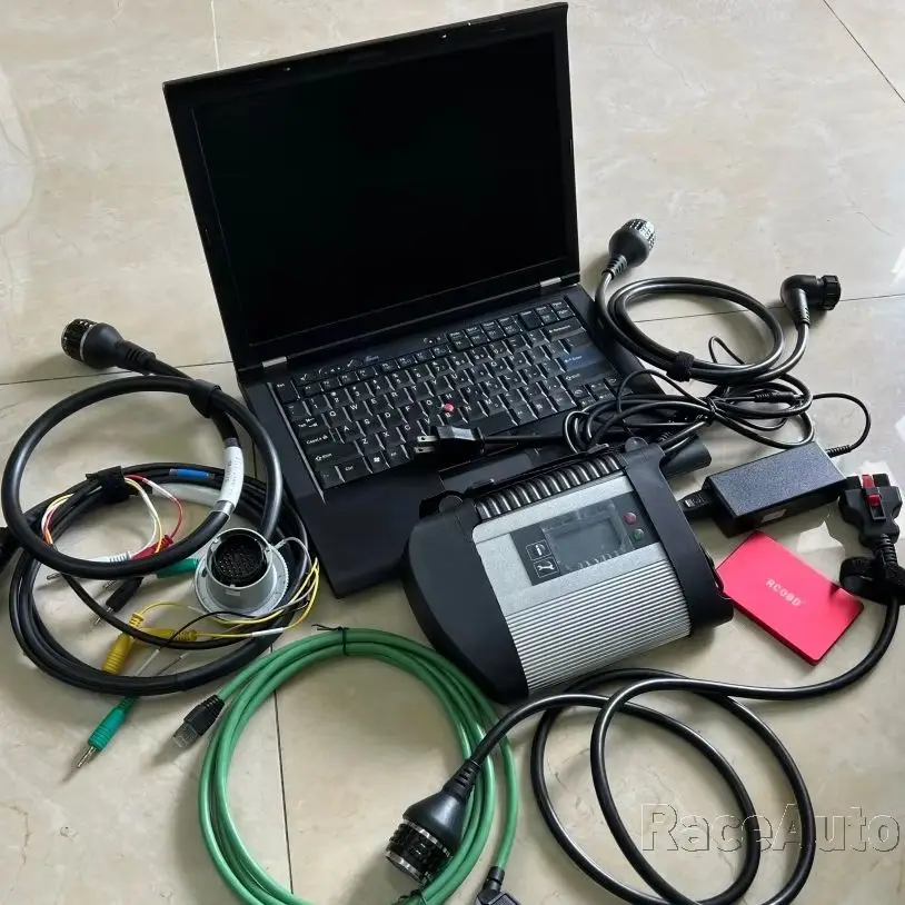 

WIFI MB STAR SD Connect диагностический инструмент V2025.06 SSD для Mercedes-Benz Car Star wifi мультиплексор ноутбука T410 i5 8G