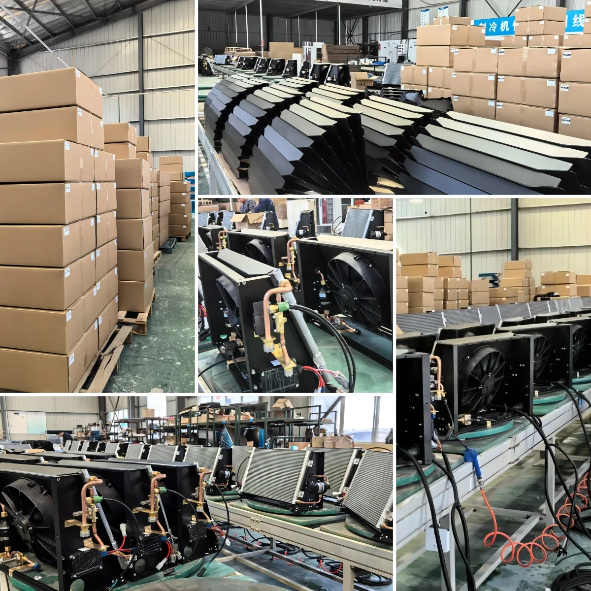 AC.133.151 Rooftop Split Cargo Carrier Lorries Truck Refrigeration Unit Cooling Freezer 3500w 2100w R404A Transportation Parts