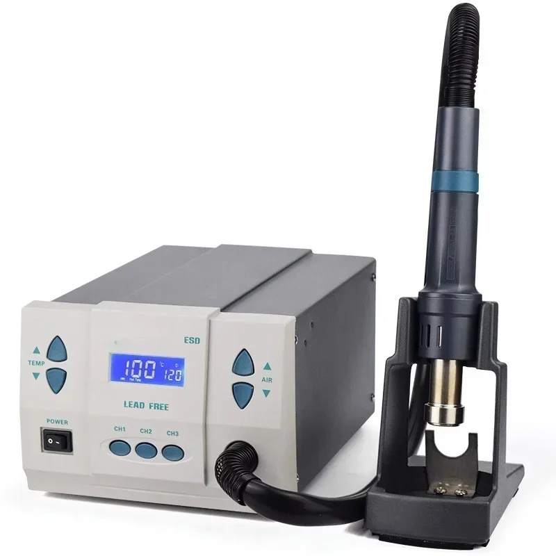 

Heat Gun Desoldering Station 1000W High-power Mobile Phone Maintenance Constant Temperature Hot Air Desoldering Station