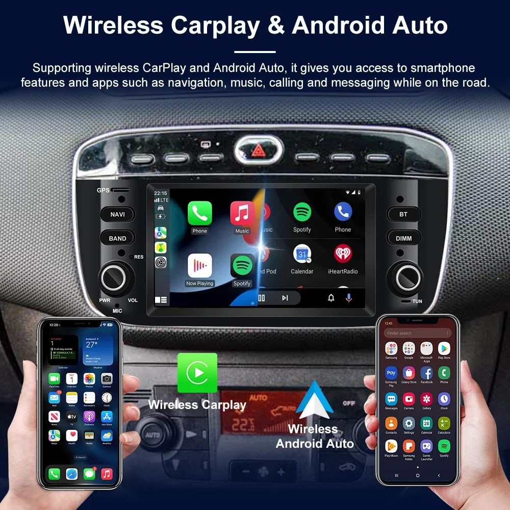 

Stereo For Fiat Punto evo 2010-2017 car Autoradio punto evo android GPS Bluetooth CarPlay Auto Androidauto Navigation