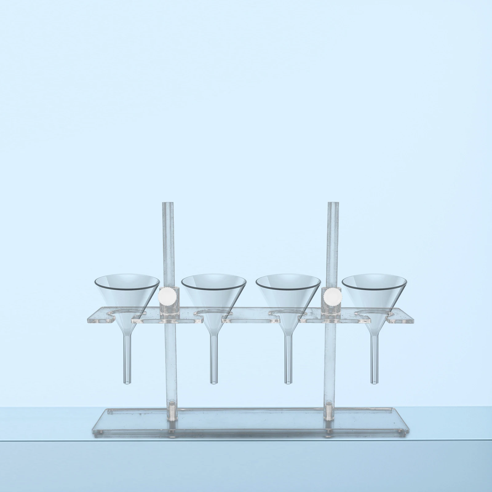 

Acrylic Funnel Rack Lab Supplies Adjustable Ergonomic Design Stability Test Tube Holder Stand School Equipment