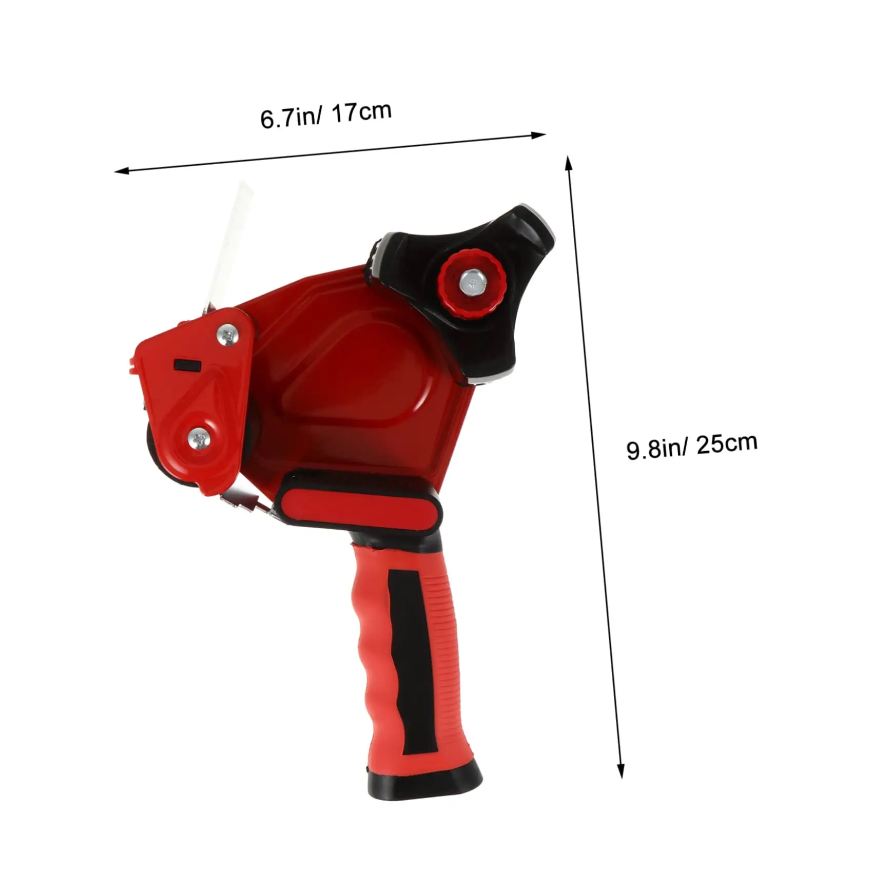 1PC 2-inch cutter tape holder, transparent tape express packer, Packer Cutter, logistics packer, iron metal handle handle