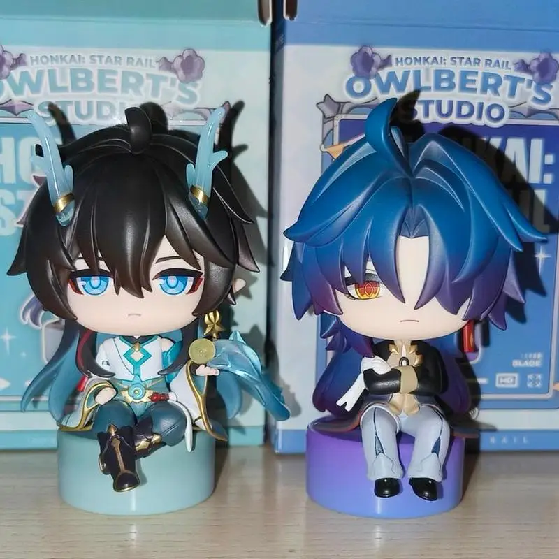 

Original Genuine MiHoYo Honkai: StarRail Argenti Dan Heng Kafka Blade Silver Wolf kawaii Anime Figure Christmas Gift trendy toys