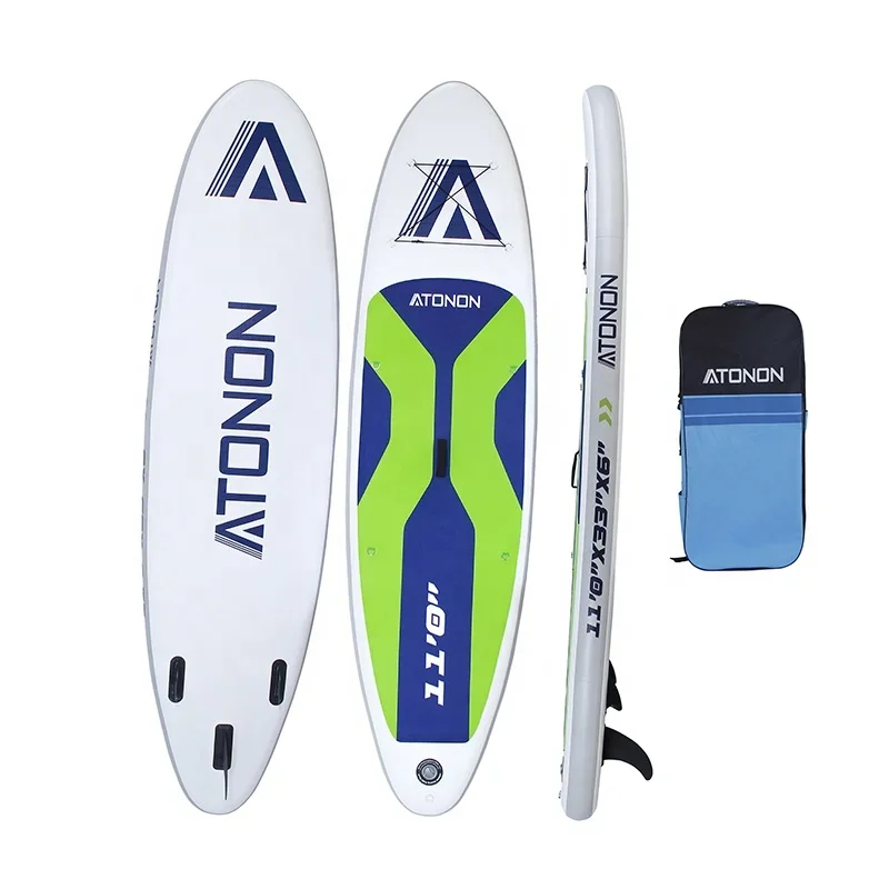 SUP Inflatable Stand Up Paddle Board Inflatable SUP Paddle Board ISUP With Double Action Pump