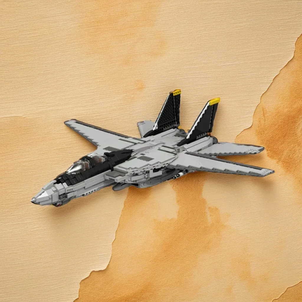 

2285 Pcs F-14 Tomcat Fighter Jet Military Airaft Variable-eep Wing Plane MOC Education Model Building Blocks Birthday Toys Gift