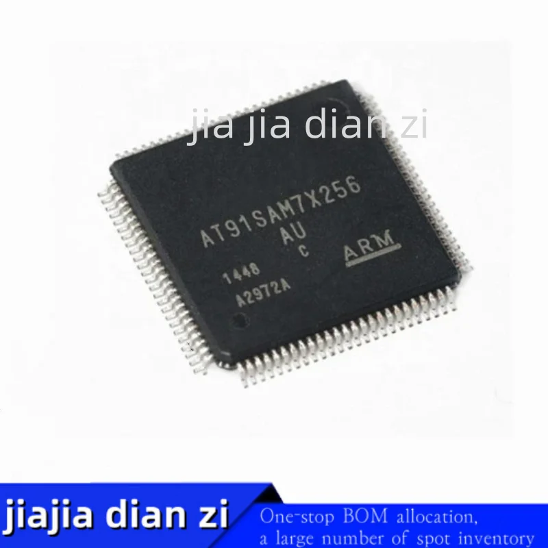 1pcs/lot AT91SAM7X256-AU AT91SAM7X256 QFP-100 32-bit microcontroller ic chips in stock