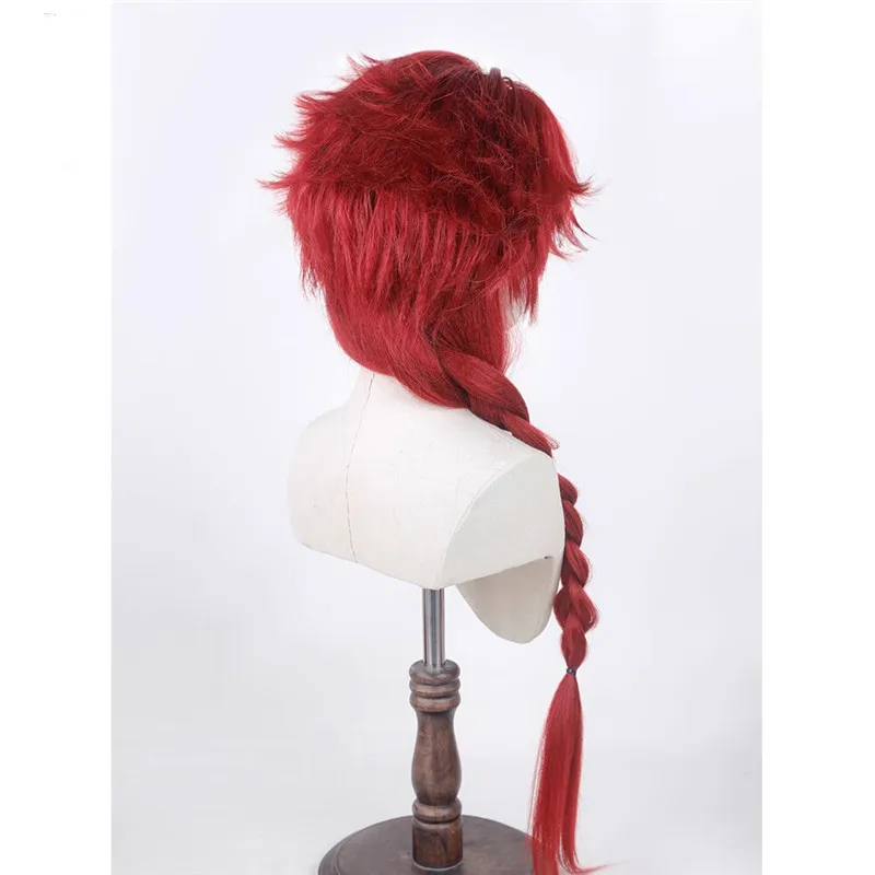 Solo in stile Link Click Vein Parrucca Cosplay Costume Rosso Cos Parrucche Fan Prop Anime Halloween Gioco di ruolo Set