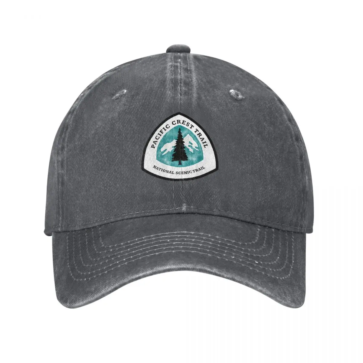 Pacific Crest Trail Watercolor Sign Baseball Cap Dropshipping Sunscreen Military Tactical Cap Boy Child Women's