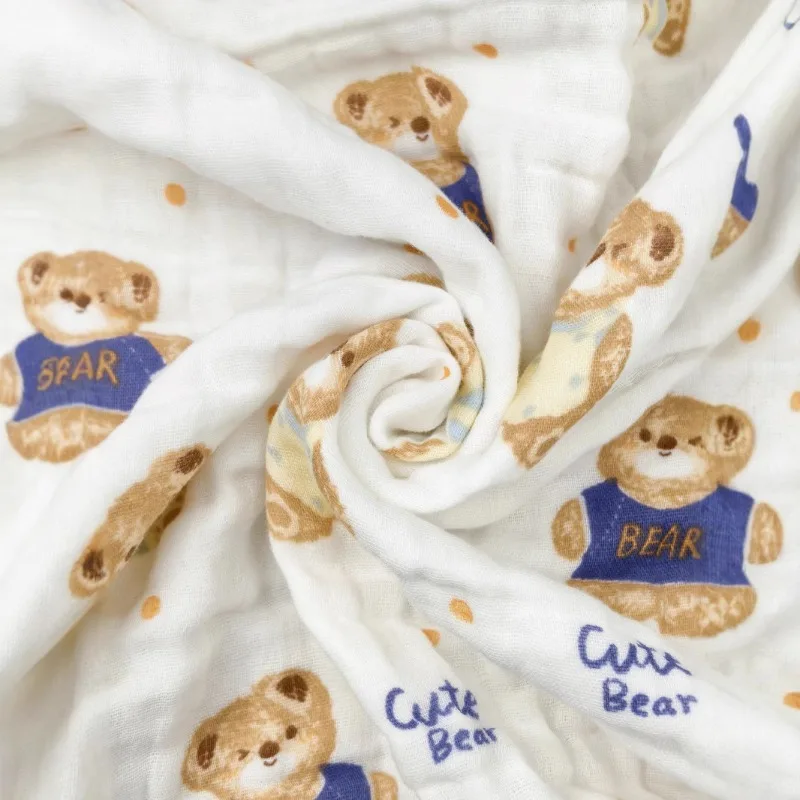 منشفة أطفال مربعة 6 طبقات من القطن عالي الكثافة منشفة وجه من القطن منشفة لعاب الأطفال فائقة النعومة منشفة لعاب الأطفال حديثي الولادة