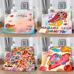 Karol G Manana Sera Printed Blanket Picnic Blankets Warm Blanket Soft and Comfortable Blanket Home Travel Birthday Gift