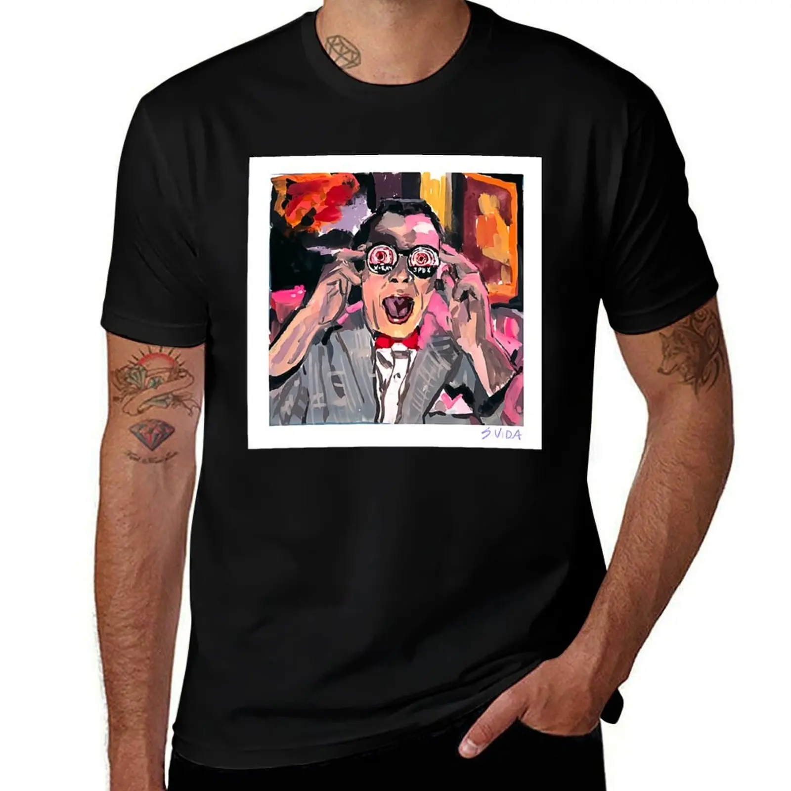 

Pee-wees-playhouse, 80s, jambi, peewee, pee wee herman, pee wees big adventure T-Shirt t shirt man plain T-Shirt