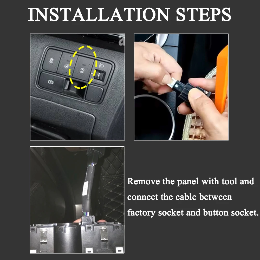 Auto Start Stop Disabler Eliminator Engine Off Closer Device Canceller Delete Control Cable Plug For Hyundai Staria 2023-2026