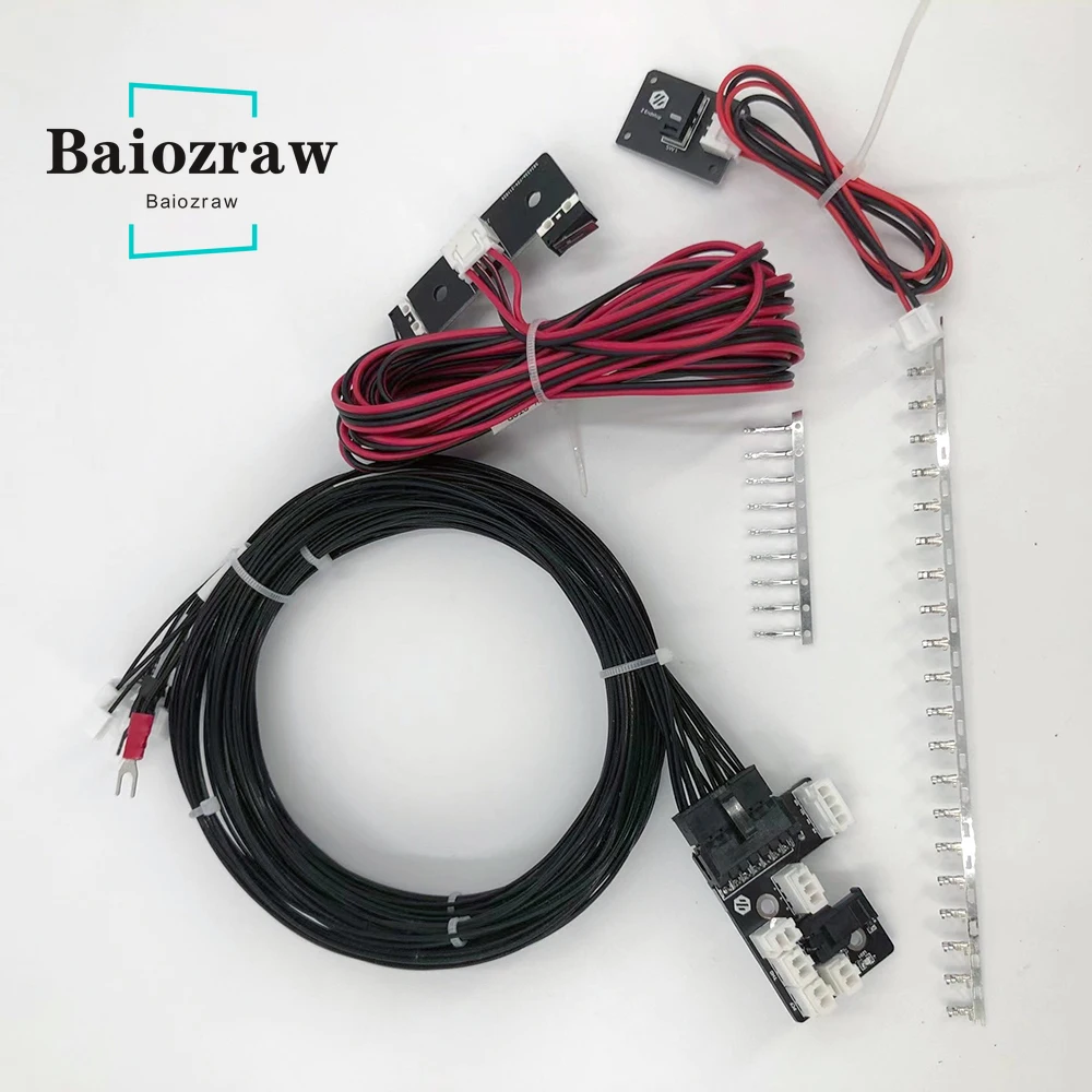 Baiozraw Voron Afterburner Impressora 3d Aranha Polvo Fio Eletrônico Fep Fiação Dureza Ferramenta Cabeça Pcb para Voron 2.4 Impressora 3d