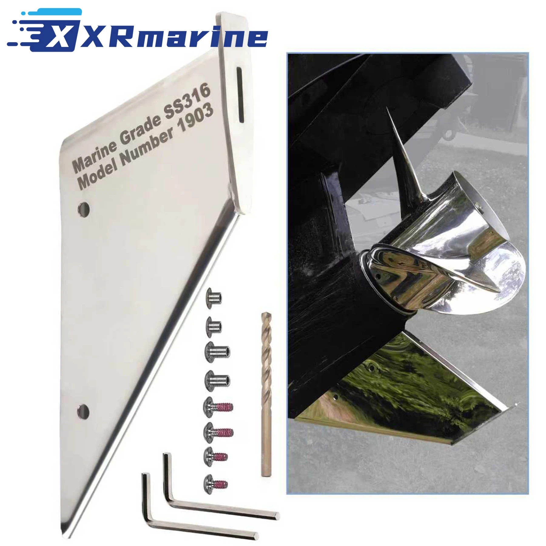 Skeg Guard Protector For Mercury & Mariner Evinrude Johnson 40HP 50HP 60HP 27341