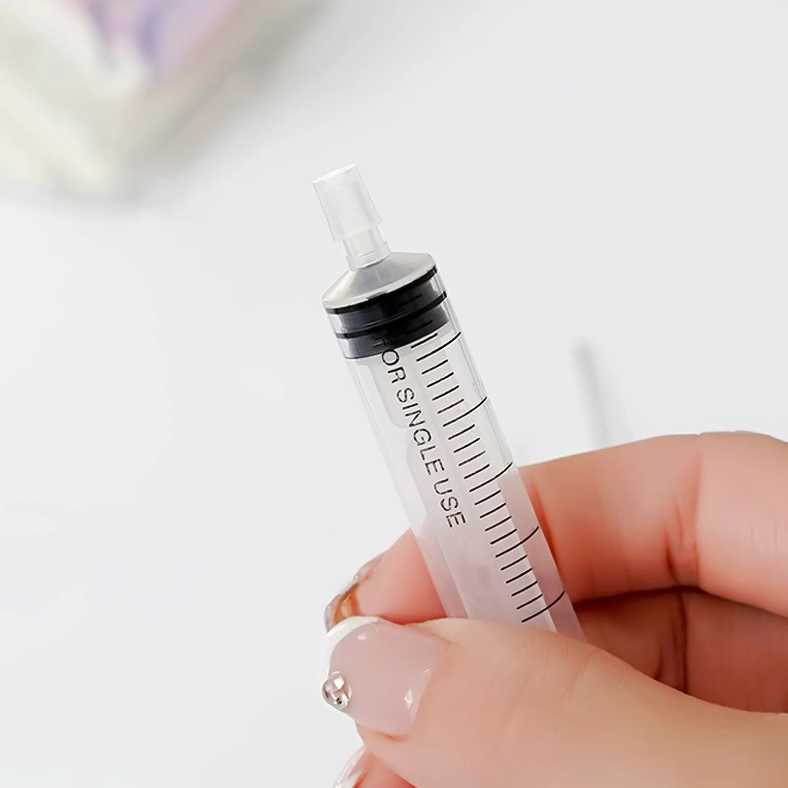 

50Pcs Dispenser Syringe Conversion Head Reusable Liquid Transfer Adapter for Perfume Bottles Efficient Refill Tool on The Go