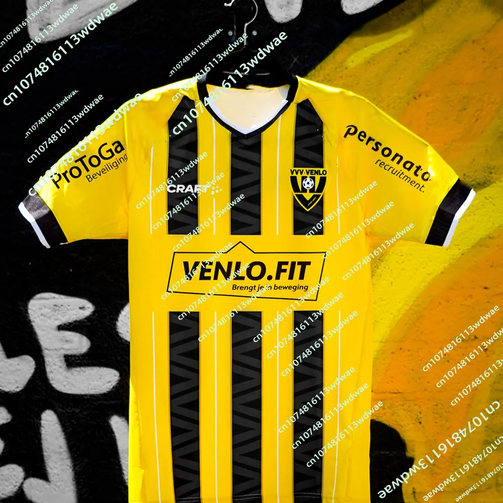 2026 Summer Hot Sale Netherlands Jersey Football VVV-Venlo Men's T-Shirt 3D Printed KID Sports Family Boys Fans Footy Jerseys