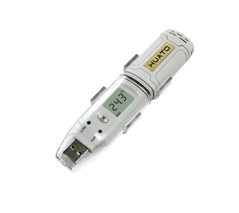 

2026 with Stocks Usb Temperature Humidity Thermo Logger for Container Transport Applications