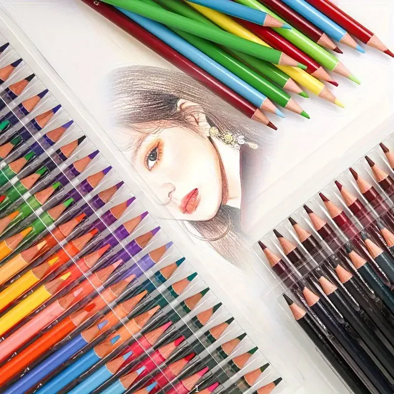 Brutfuner 48/72/120/160/180 Colours Oil Colored Pencil Set Art Drawing Special Color Lead