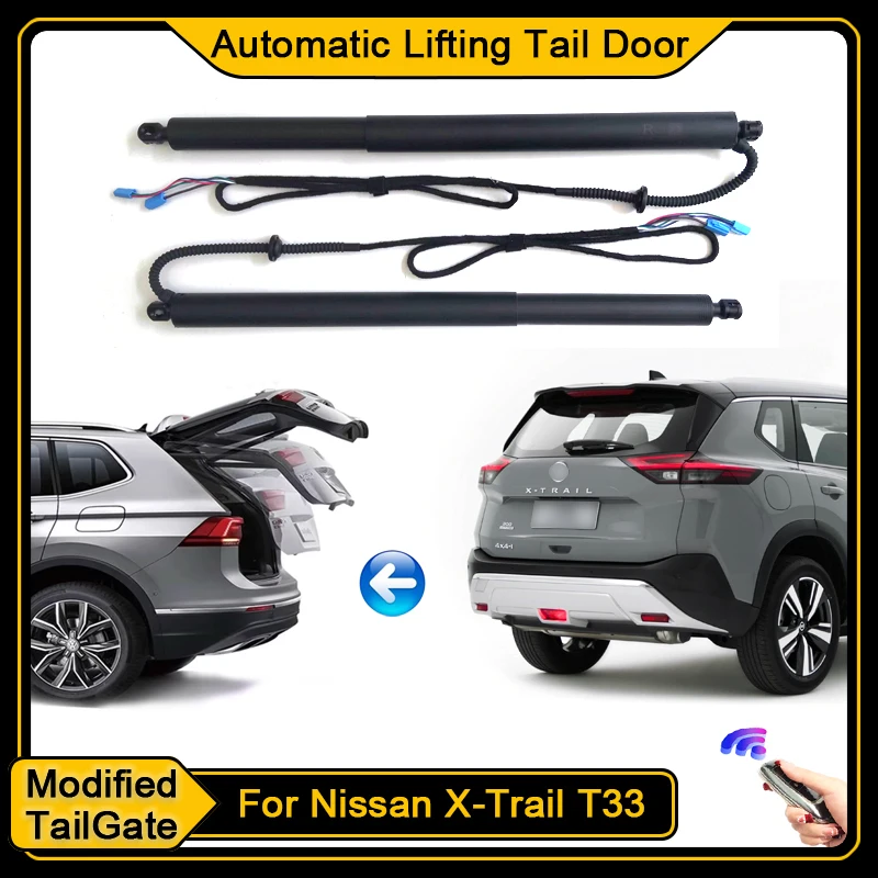 For Nissan X-Trail Rogue T33 2021~2024 Car Electric Tailgate Tail Gate Strut Vehicle Power Rear Door Lift System Kit for Trunk