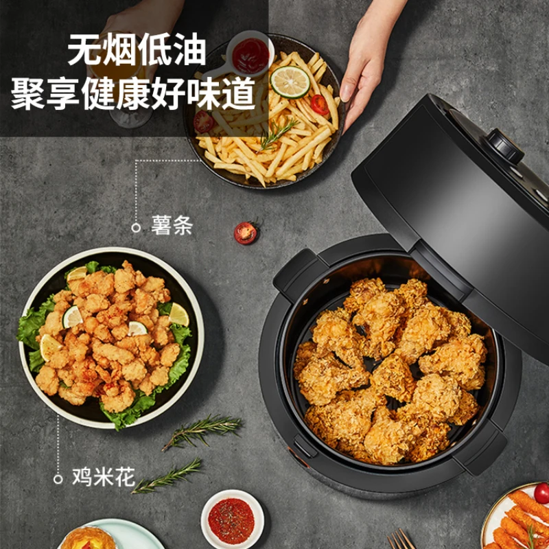 Air Fryer Visualisasi Rumah Tangga Baru Oven Pintar Multifungsi All-In-One Kapasitas Besar Penggoreng Listrik Panggang Gratis Pengiriman