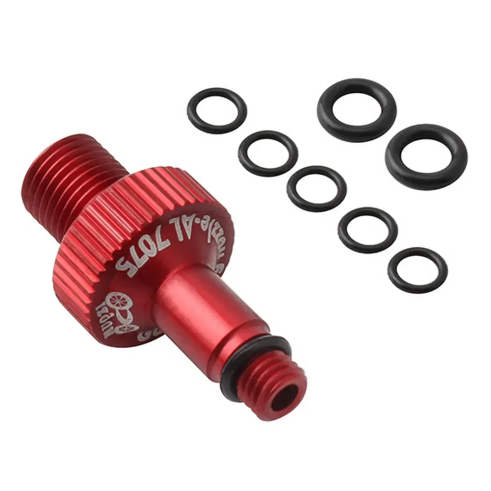 MTB Bike Suspension Conversion Nozzle Rear Shock Converter Valve Gas Nozzle Adapter Repair Tools Bicycle Accessories