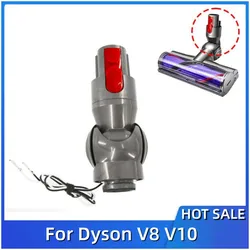 For Dyson V8 V10 Floor Brush Replace Accessories Connector Vacuum Cleaner Direct Drive Head Connection Head
