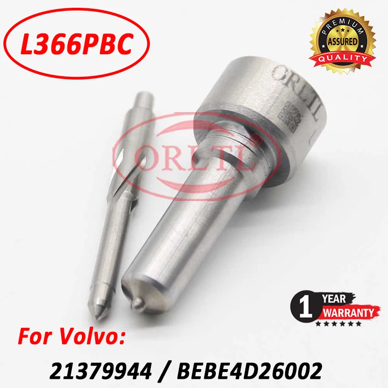 L366 PBC Common Rail Injector Nozzle L366PBC For Volvo Penta13L Marine 800hp 21379944 BEBE4D26002