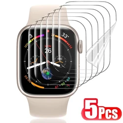 Hydrogel Film for Apple Watch 9 5 6 SE 3 2 1 40MM 44MM 42MM 38MM Screen Protector for Apple Watch Ultra 49MM 7 8 41MM 45MM