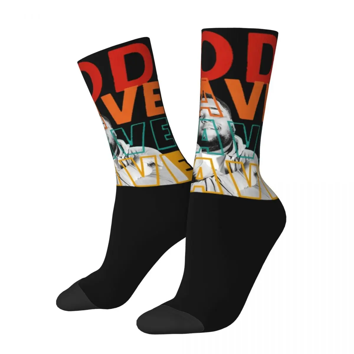 Cool Men's Women's Rod Wave Time Crew Socks Hip Hop Merch Basketball Socks Warm Best Gift Idea