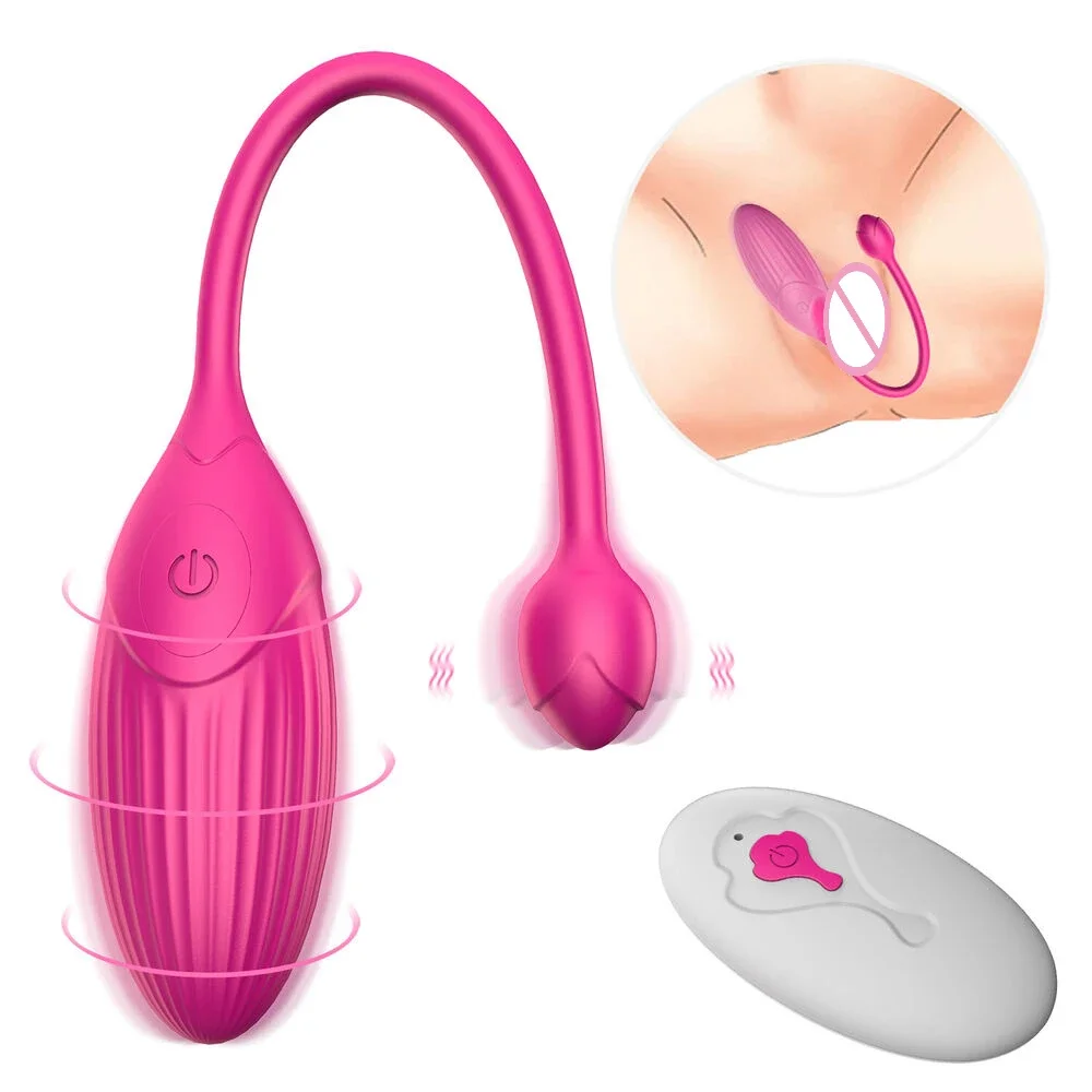 

Vagina Ball Vibrator Dildo Pussy Kegel Masturbator Clitoris G-spot Stimulator 10 Speeds Double Jump Egg SexToy for Couples Women