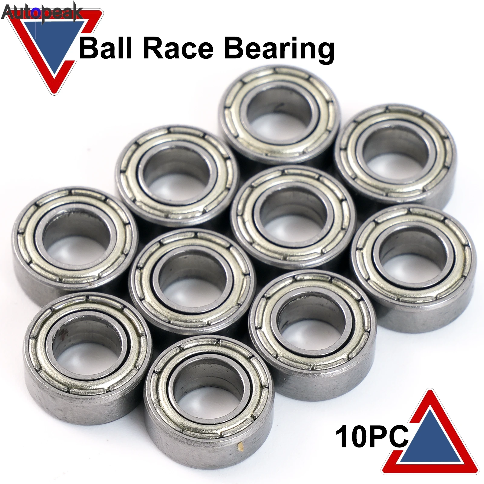 

For Automobile Car Motor Electric Curtain 10X 6701ZZ Deep Groove Metal Chrome Steel Double Shielded Ball Bearing 12mm 18mm 4mm