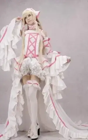 चोबिट्स वेशभूषा ची सफेद पोशाक लोलिता कॉस्प्ले पोशाक गुलाबी पोशाक 2025 वसंत 10 best sales ची कॉस्प्ले - №5